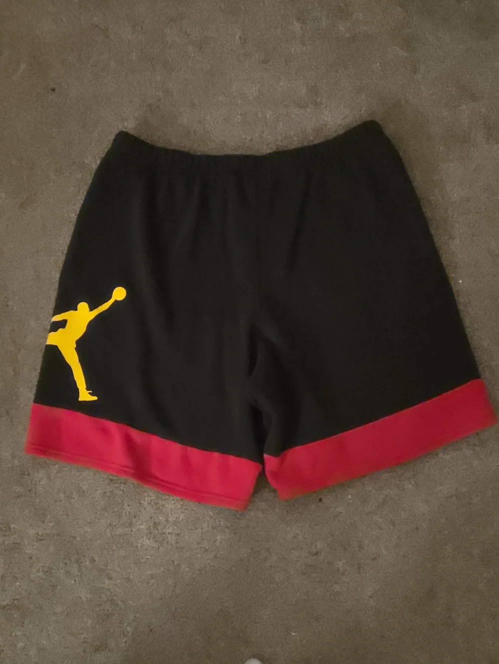 Jordan Men's Black Sweatshorts Athletic Shorts With Jordan Logo Size XXL